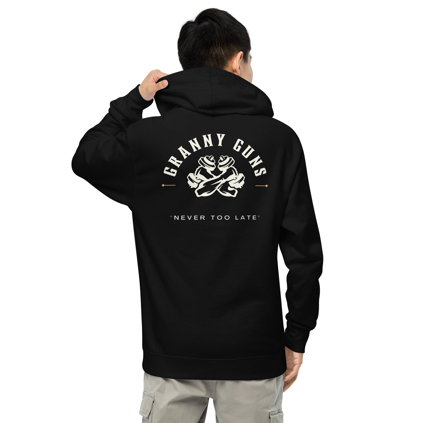Never Too Late Unisex Midweight Hoodie
