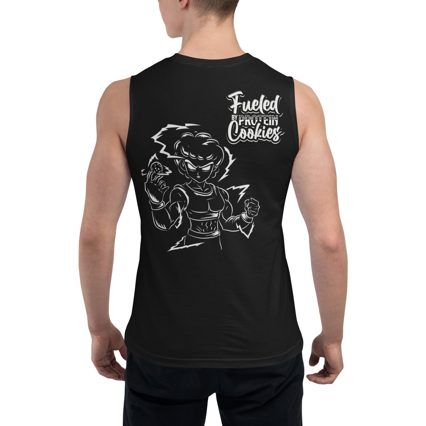 Cookie Power Unisex Muscle Tank