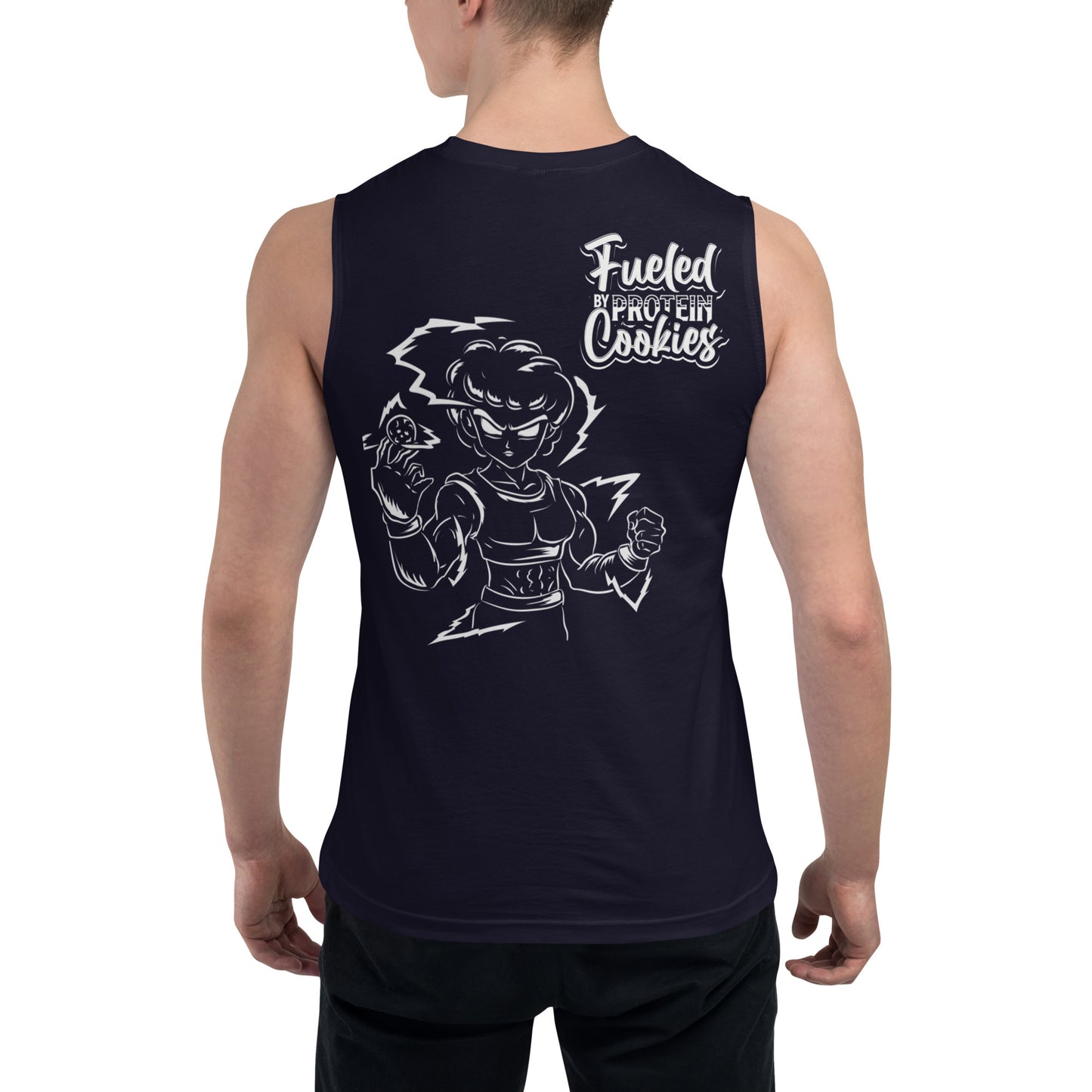 Cookie Power Unisex Muscle Tank