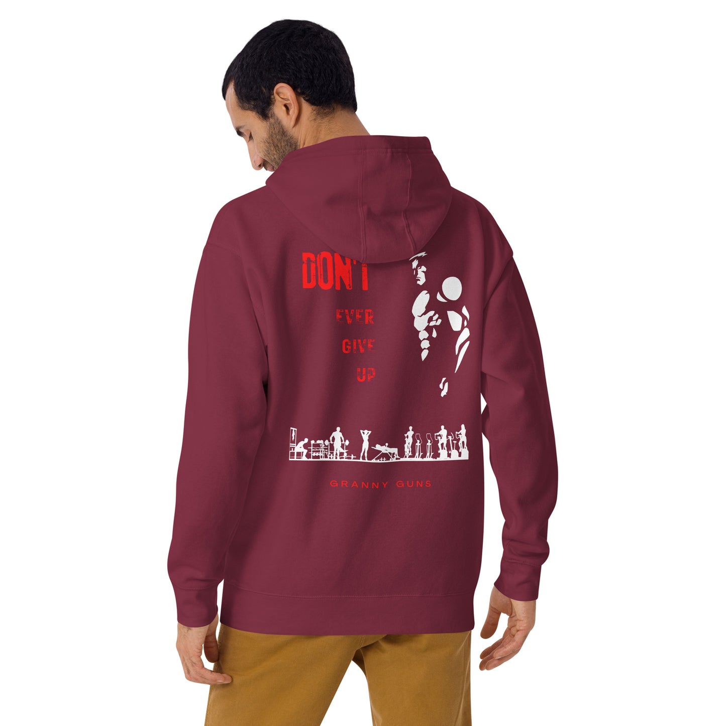 Never Give Up Unisex Hoodie